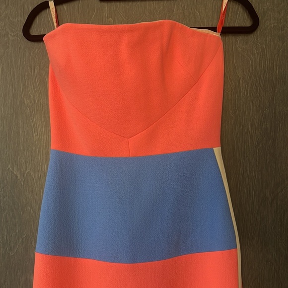 Roksanda Strapless Wool Crepe Dress - Picture 5 of 11